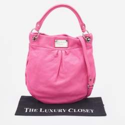 Marc by Marc Jacobs Pink Leather Classic Q Hillier Hobo