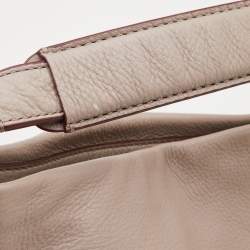 Pre Owned  Marc by Marc Jacobs Taupe Leather Classic Q Hillier Hobo