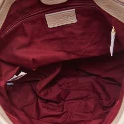 Pre Owned  Marc by Marc Jacobs Taupe Leather Classic Q Hillier Hobo