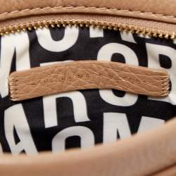 Pre Owned Marc by Marc Jacobs Light Brown Leather Classic Q Percy Crossbody Bag