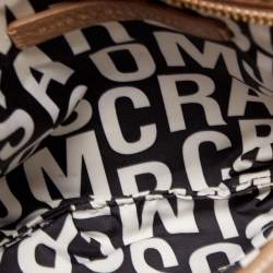 Pre Owned Marc by Marc Jacobs Light Brown Leather Classic Q Percy Crossbody Bag