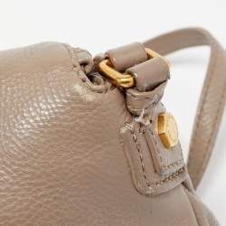 مملوكة مسبقًا Marc by Marc Jacobs Taupe Leather Classic Q Natasha Crossbody Bag