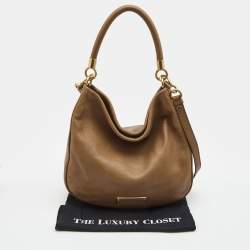 Pre Owned Marc by Marc Jacobs Brown Leather Too Hot to Handle Tote Bag