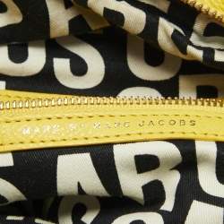 Pre Owned حقيبة مارك باي مارك جاكوبس "كلاسيك كيو بيبي ايدن" ساتشيل جلد أخضر موس داكن