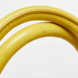 Pre Owned حقيبة مارك باي مارك جاكوبس "كلاسيك كيو بيبي ايدن" ساتشيل جلد أخضر موس داكن