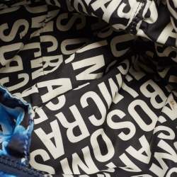 مملوكة مسبقًا Marc by Marc Jacobs Blue Floral Nylon Backpack