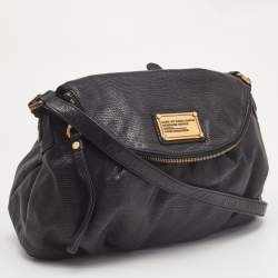 Pre Owned Marc by Marc Jacobs Black Leather Classic Q Natasha Crossbody Bag
