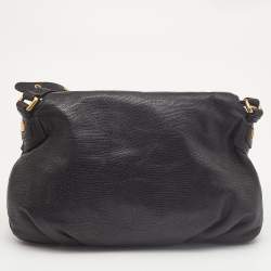 Pre Owned Marc by Marc Jacobs Black Leather Classic Q Natasha Crossbody Bag