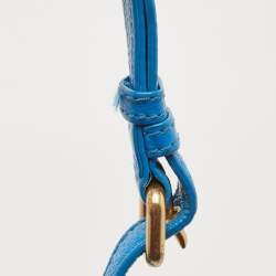 Pre Owned Marc by Marc Jacobs Blue Leather Classic Q Hillier Hobo