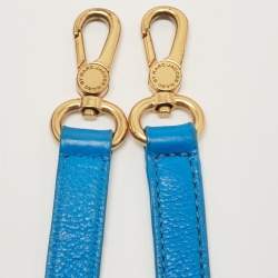 Pre Owned Marc by Marc Jacobs Blue Leather Classic Q Hillier Hobo