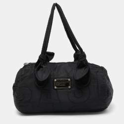Marc by Marc Jacobs Black Nylon Pretty Boston Bag