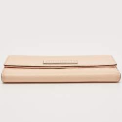 Marc by Marc Jacobs Peach Leather Too Hot To Handle Trifold Wallet