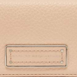 Marc by Marc Jacobs Peach Leather Too Hot To Handle Trifold Wallet
