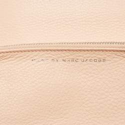 Marc by Marc Jacobs Peach Leather Too Hot To Handle Trifold Wallet