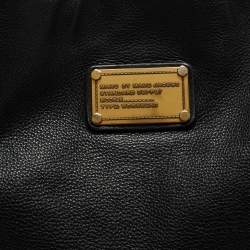 Pre Owned Marc by Marc Jacobs Black Leather Classic Q Shopgirl Tote