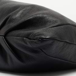 Pre Owned Marc by Marc Jacobs Black Leather Classic Q Shopgirl Tote