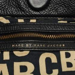 Pre Owned Marc by Marc Jacobs Black Leather Classic Q Shopgirl Tote