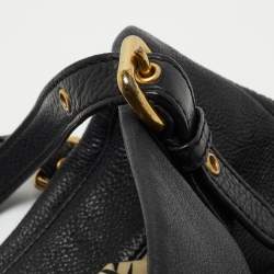 Pre Owned Marc by Marc Jacobs Black Leather Classic Q Shopgirl Tote