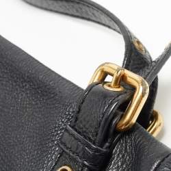 Pre Owned Marc by Marc Jacobs Black Leather Classic Q Shopgirl Tote