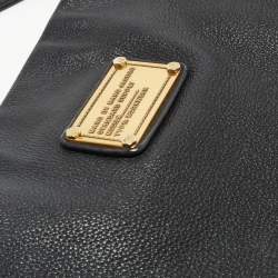 Pre Owned Marc by Marc Jacobs Black Leather Classic Q Shopgirl Tote