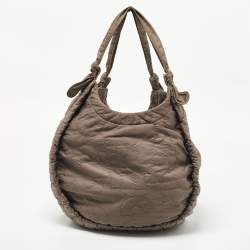 Marc by Marc Jacobs Beige Nylon Classic Q Hillier Hobo