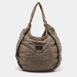 Marc by Marc Jacobs Beige Nylon Classic Q Hillier Hobo