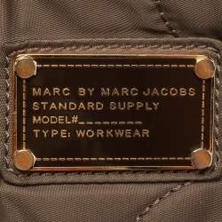 Marc by Marc Jacobs Beige Nylon Classic Q Hillier Hobo