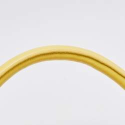 Pre Owned Marc by Marc Jacobs Yellow Leather Classic Q Hillier Hobo