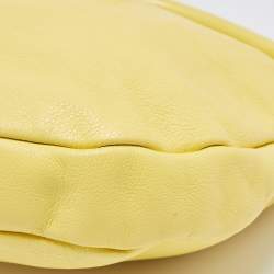 Pre Owned Marc by Marc Jacobs Yellow Leather Classic Q Hillier Hobo
