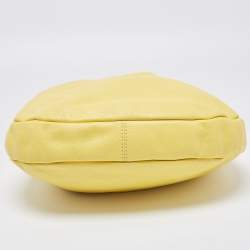 Pre Owned Marc by Marc Jacobs Yellow Leather Classic Q Hillier Hobo