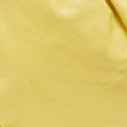 Pre Owned Marc by Marc Jacobs Yellow Leather Classic Q Hillier Hobo