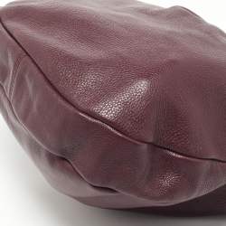 Marc by Marc Jacobs Burgundy Leather Classic Q Hillier Hobo 