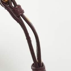 Marc by Marc Jacobs Burgundy Leather Classic Q Hillier Hobo 