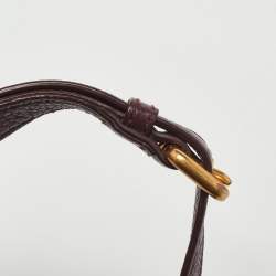 Marc by Marc Jacobs Burgundy Leather Classic Q Hillier Hobo 