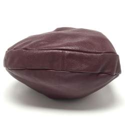Marc by Marc Jacobs Burgundy Leather Classic Q Hillier Hobo 