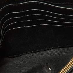 Pre Owned Marc by Marc Jacobs Black Quilted Leather Flap Crossbody Bag