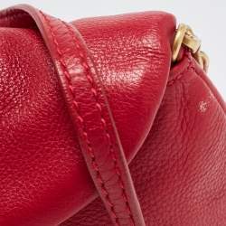 Marc by Marc Jacobs Red Leather Classic Q Karlie Crossbody Bag