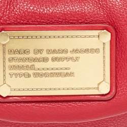 Marc by Marc Jacobs Red Leather Classic Q Karlie Crossbody Bag