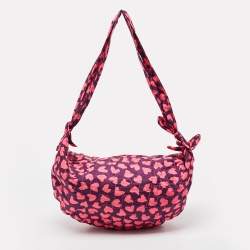 Marc by Marc Jacobs Pink/Purple Pretty Nylon Slingy Hobo