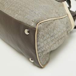 Pre Owned Marc by Marc Jacobs Tri Color Leather and Fabric Shoulder Bag