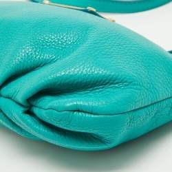 Marc by Marc Jacobs Green Leather Classic Q Percy Crossbody Bag