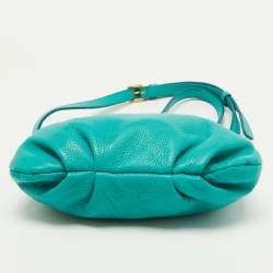 Marc by Marc Jacobs Green Leather Classic Q Percy Crossbody Bag