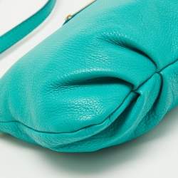 Marc by Marc Jacobs Green Leather Classic Q Percy Crossbody Bag