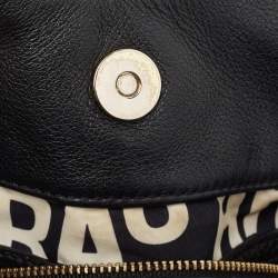Pre Owned Marc by Marc Jacobs Black Leather Classic Q Francesca Tote