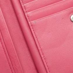 Marc by Marc Jacobs Pink Leather Zip Around Wallet