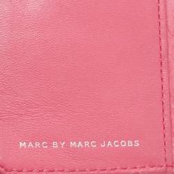 Marc by Marc Jacobs Pink Leather Zip Around Wallet