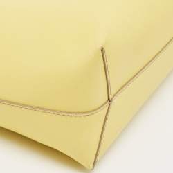 Pre Owned Marc by Marc Jacobs Yellow Leather Shopper Tote