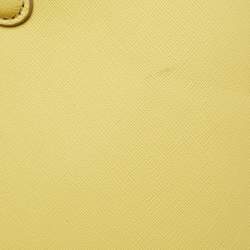 Pre Owned Marc by Marc Jacobs Yellow Leather Shopper Tote