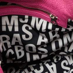 Pre Owned Marc by Marc Jacobs Pink Leather Classic Q Hillier Hobo