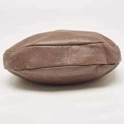 Pre Owned Marc by Marc Jacobs Beige Leather Classic Q Hillier Hobo